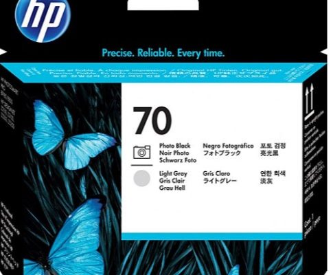 C9407A HP 70 Photo Black and Light Gray Printhead