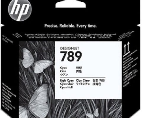 CH613A HP 789 Cyan/Light Cyan Designjet Printhead