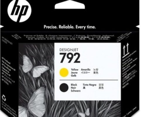 CN702A HP 792 Yellow/Black Designjet Printhead